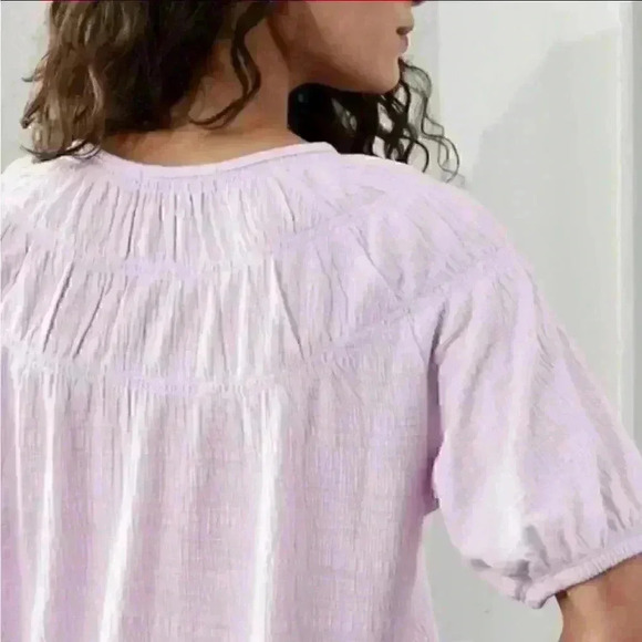 Banana Republic Textured Smocked Top - Picture 9 of 9